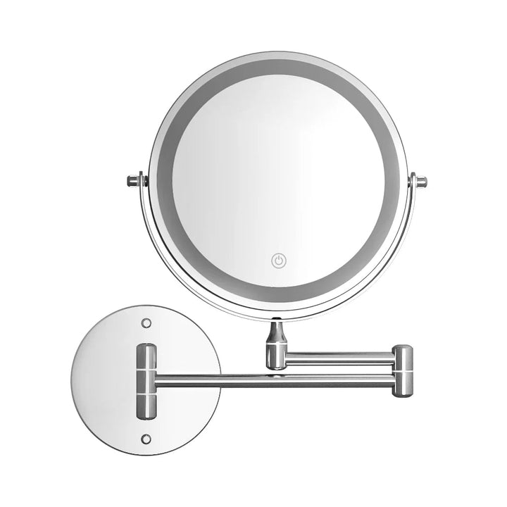 MiroLumi™ – Miroir Mural LED à Trois Tons Réglables