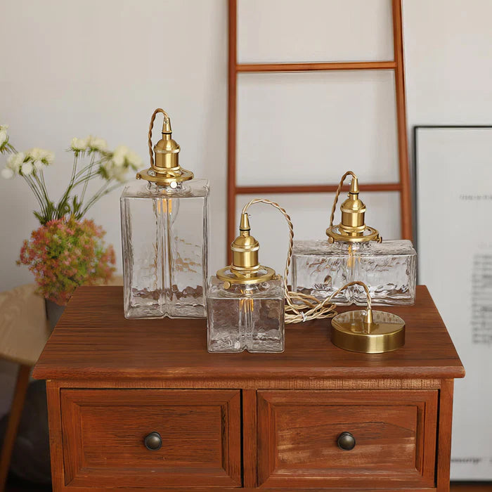 VerreRétro™ – Suspension en Verre au Style Moderne & Vintage