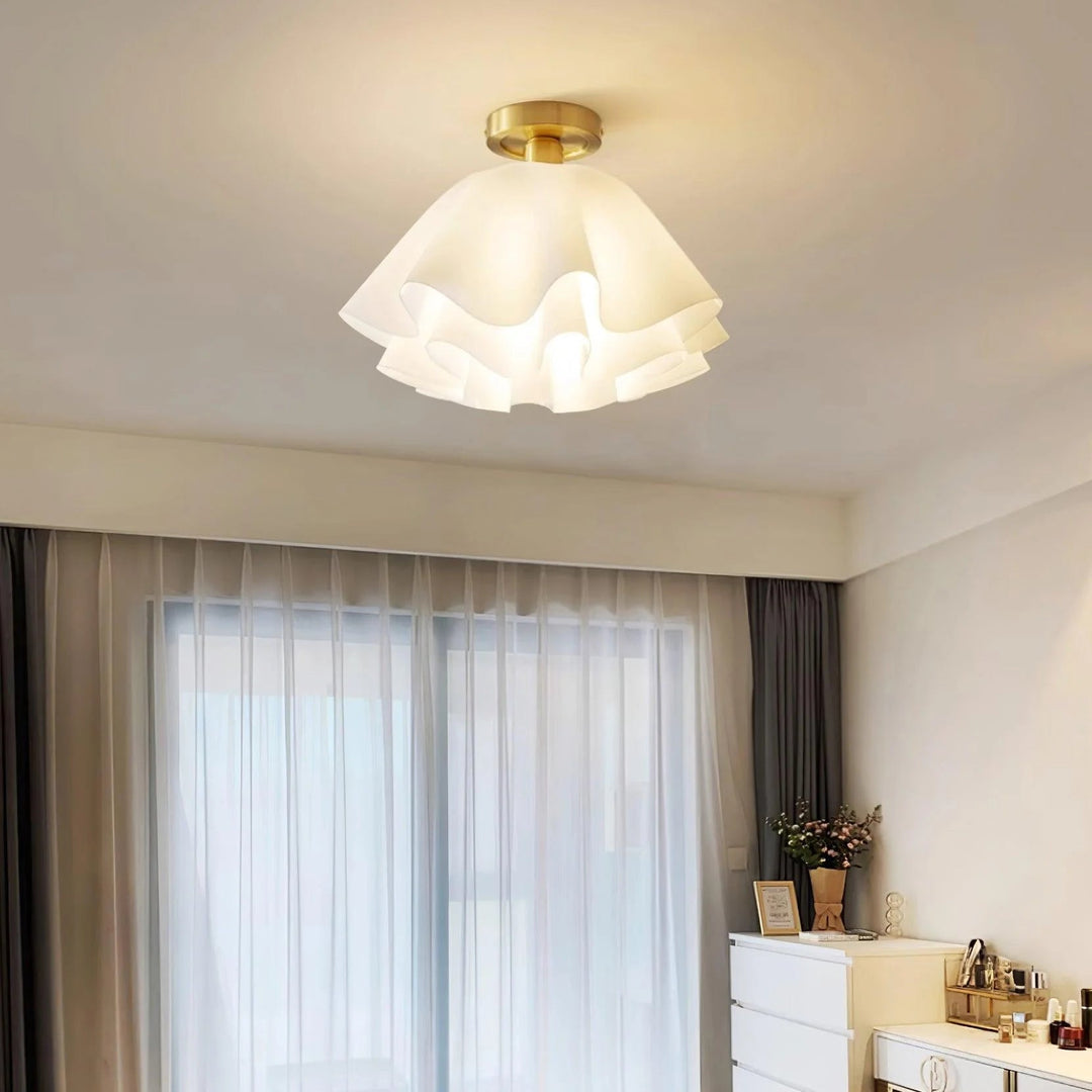 NeigeFleur™ – Luminaire de Plafond Fleur Minimaliste