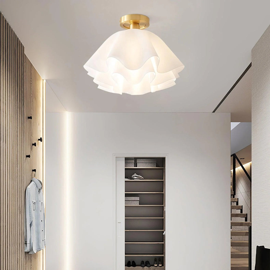 NeigeFleur™ – Luminaire de Plafond Fleur Minimaliste