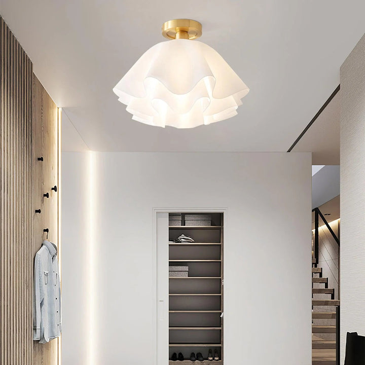 NeigeFleur™ – Luminaire de Plafond Fleur Minimaliste