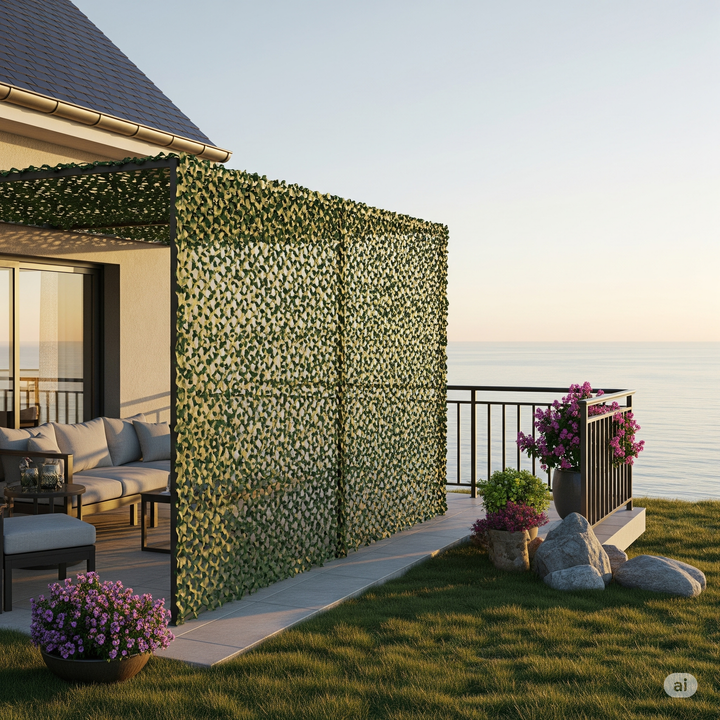 ForestNet™ – Filet de Camouflage Vert Naturel