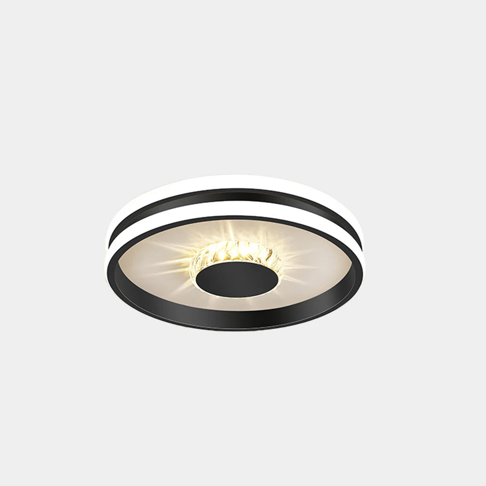 Clartéa™ – Plafonnier Chic et Lumineux en Cristaux Scintillants