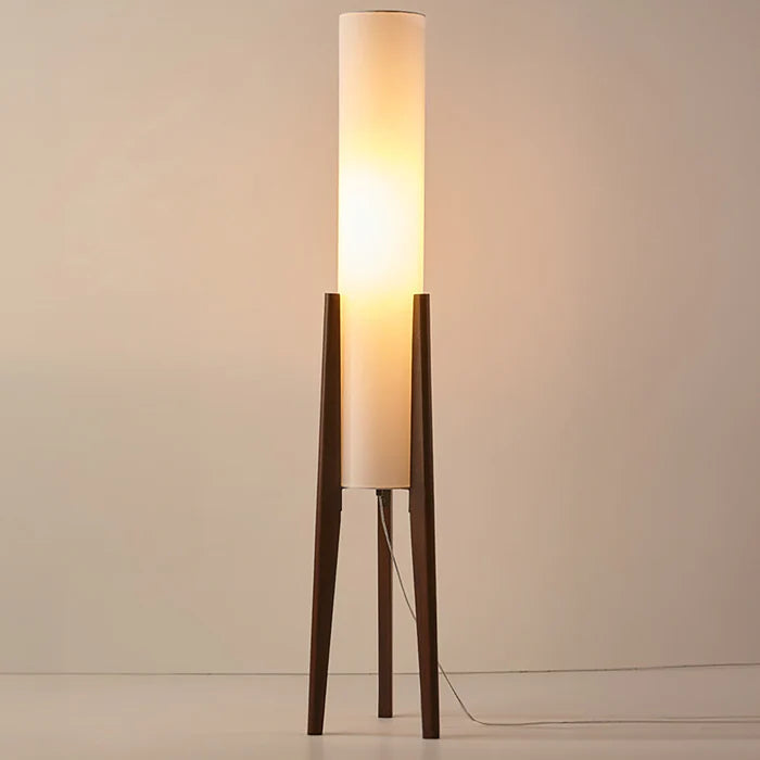 TerraLume™ – Lampadaire en Bois Naturel et Design