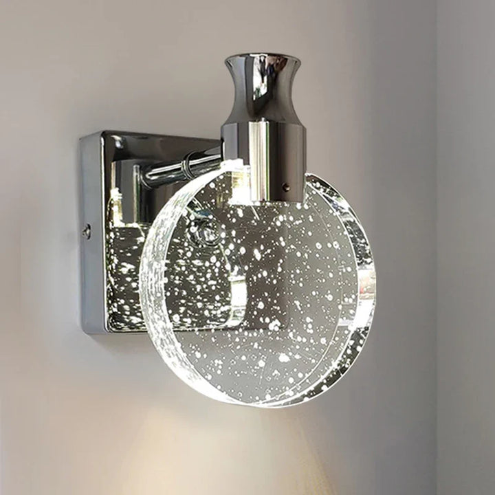 Éclat Pur™ – Applique Contemporaine en Cristal