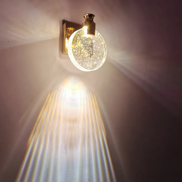 Éclat Pur™ – Applique Contemporaine en Cristal