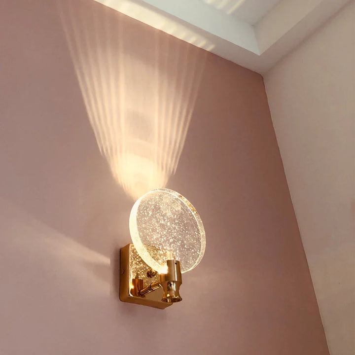 Éclat Pur™ – Applique Contemporaine en Cristal