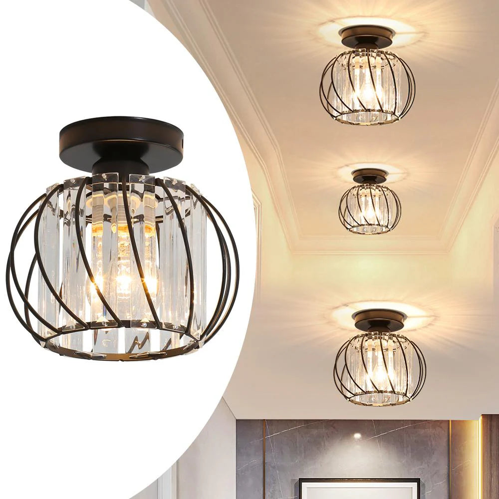 VerriLume™ – Suspension Moderne en Verre Façon Lanterne