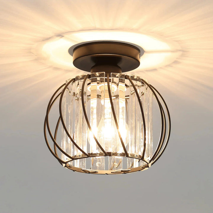 VerriLume™ – Suspension Moderne en Verre Façon Lanterne