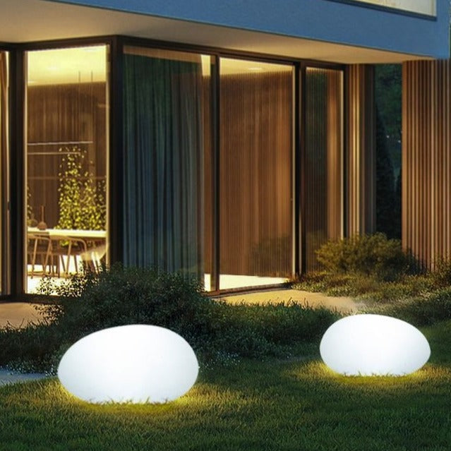 CobbleLume™ – Éclairage Extérieur au Design en Pierre