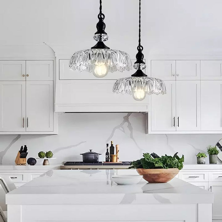 ÉclatFleur™ – Lampe Suspendue Florale et Raffinée