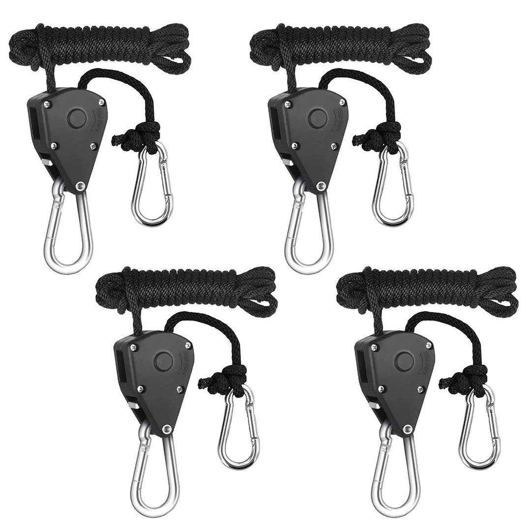 SecureLine™ – Lot de 4 Cordes Élastiques à Tension Rapide