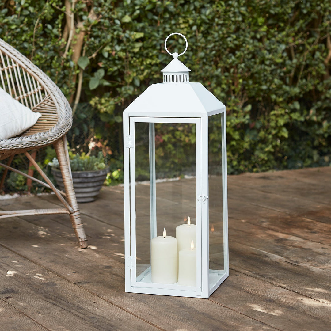 Éclats Marins™ – Lot de 3 Lanternes Style Bord de Mer