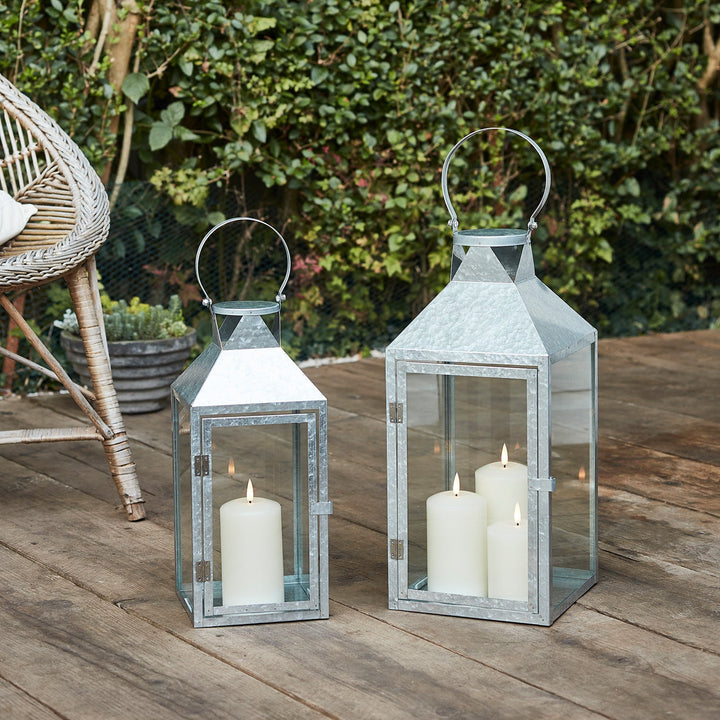 Lanterne Décorative Hayle en Métal avec Bougie Extérieure