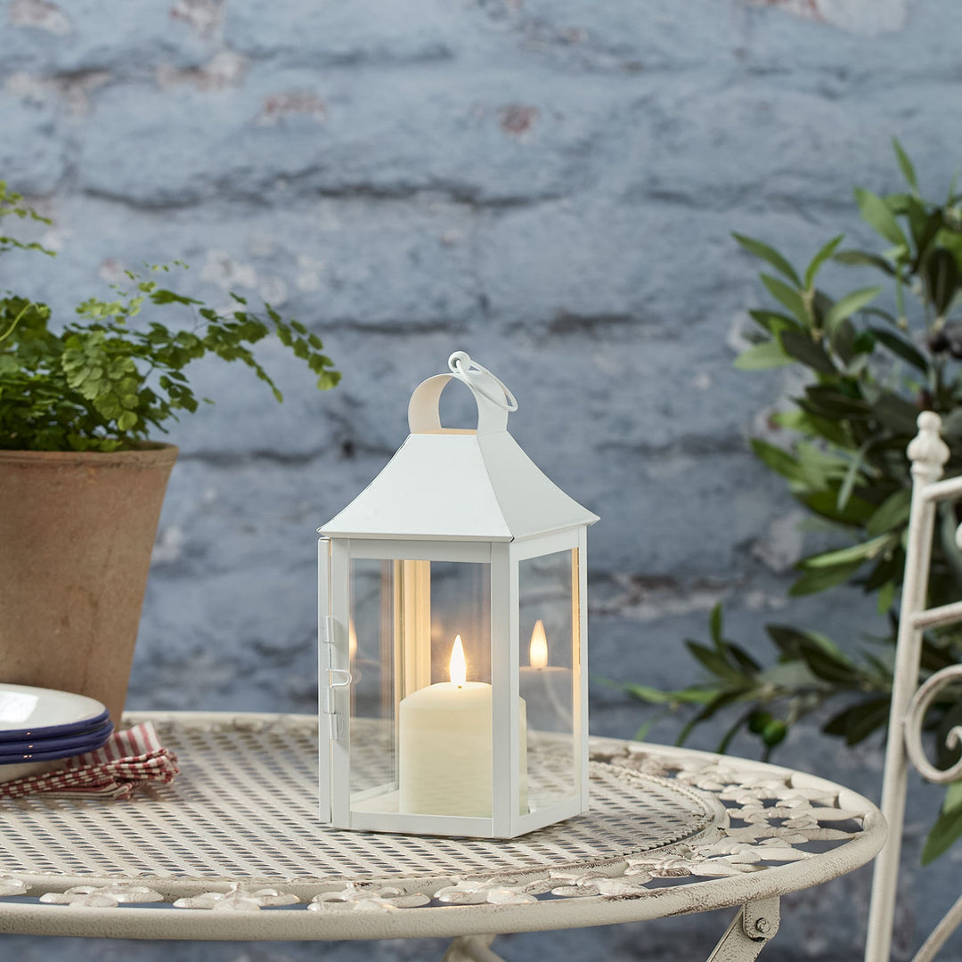 Lanterne Blanche Extérieure Albury – Format Compact 25 cm