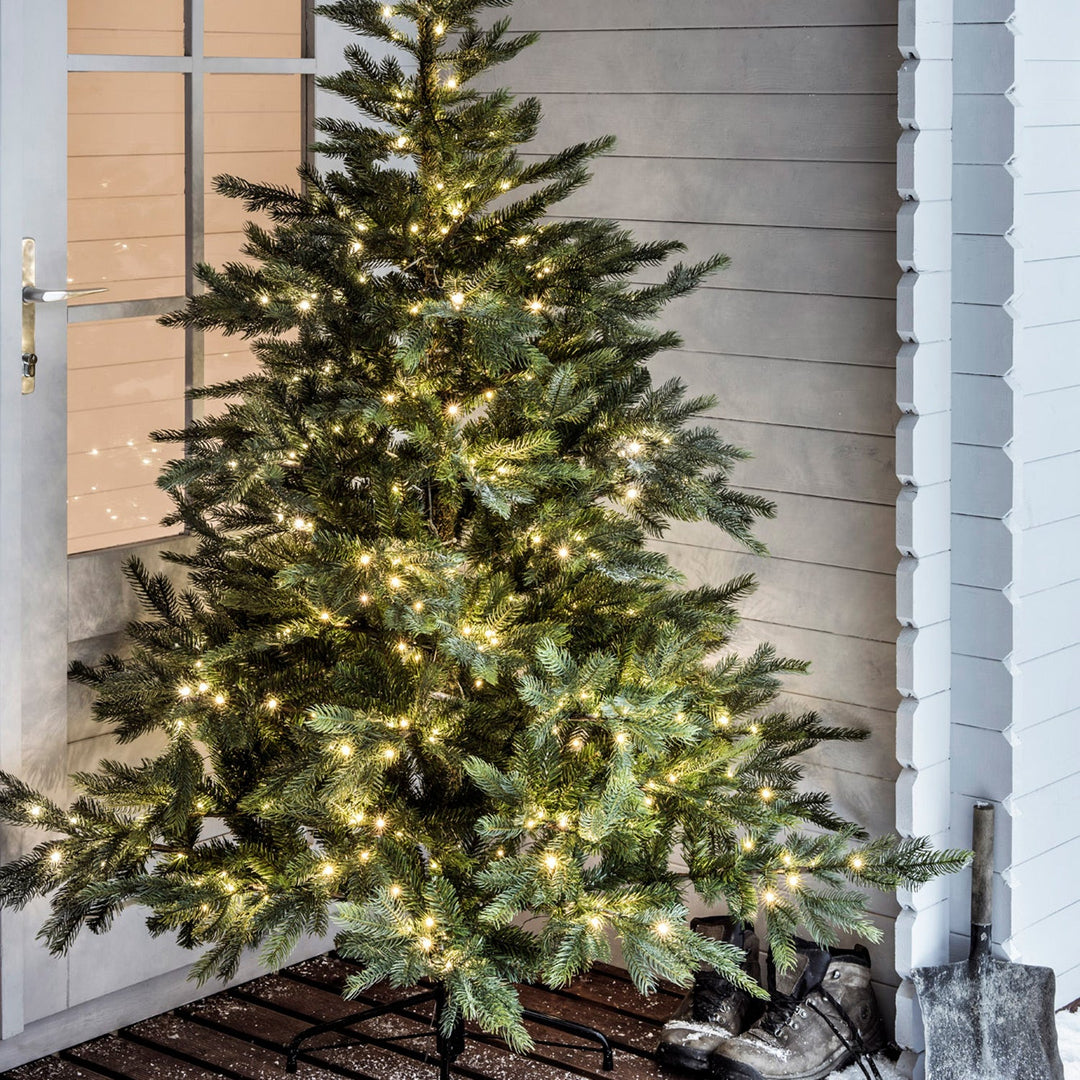 LumiCâble™ 200 LED Blanc Chaud à Piles