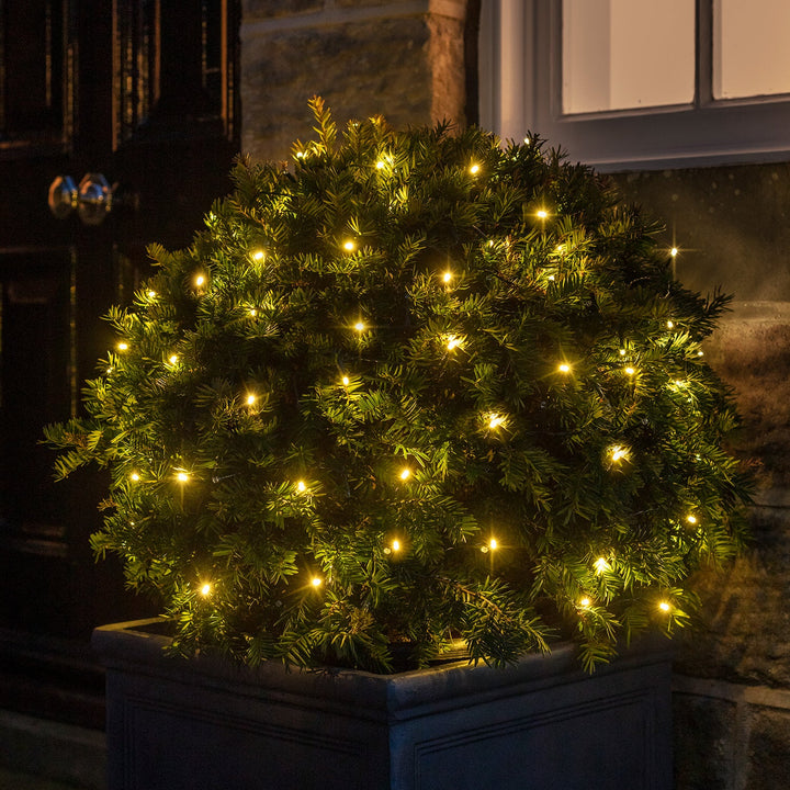 Guirlande Lumineuse Hybride 200 LED – Solaire & USB