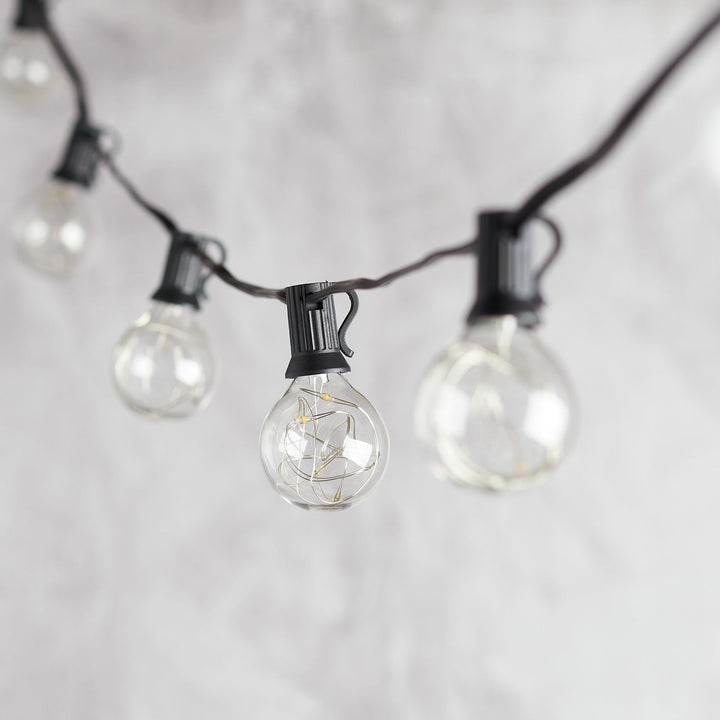 GuinguetteLuxe™ – Guirlande LED G40 à Piles Style Vintage
