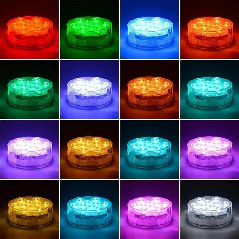 UnderGlow™ – Lumière LED Submersible avec Télécommande