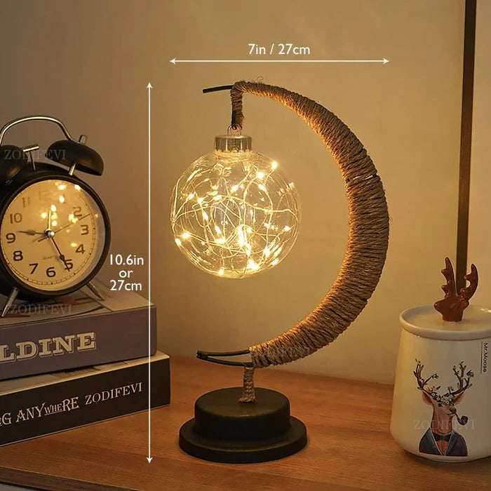 LuneRêve™ – Veilleuse Créative en Forme de Lune