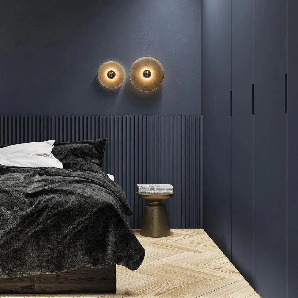ÉpureBlanche™ – Applique Albâtre au Design Circulaire