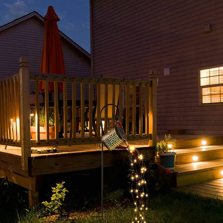 Watering Can Sparkles™ – Guirlandes Solaires LED en Cascade