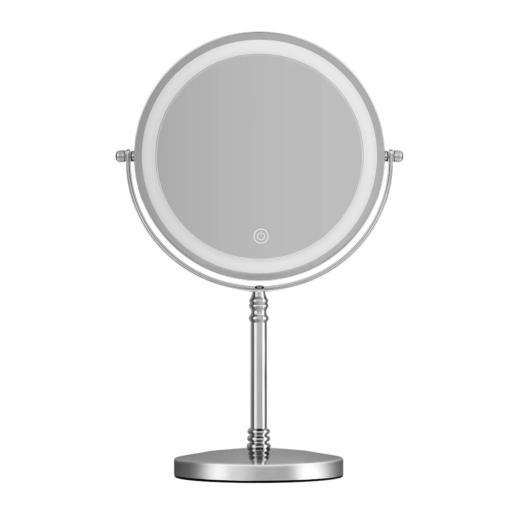 MiroLumi™ – Miroir Mural LED à Trois Tons Réglables