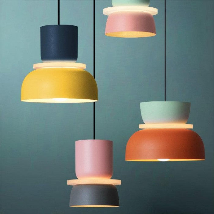 LumiMacaron™ – Suspension Design aux Couleurs Douces