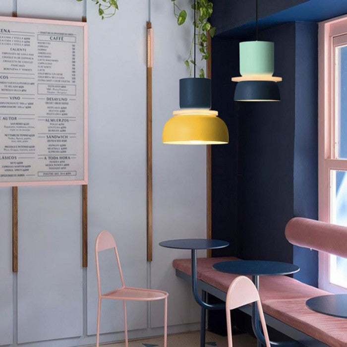 LumiMacaron™ – Suspension Design aux Couleurs Douces