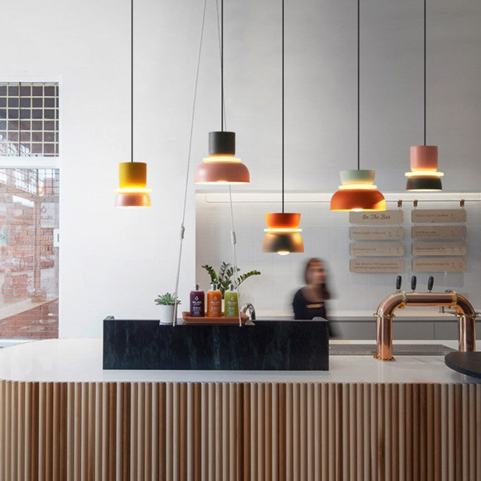 LumiMacaron™ – Suspension Design aux Couleurs Douces