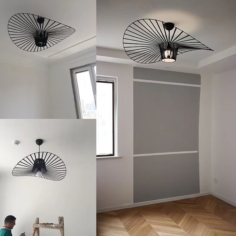 ÉlégantCouvre™ – Lampe Tissu Suspendue au Look Créatif