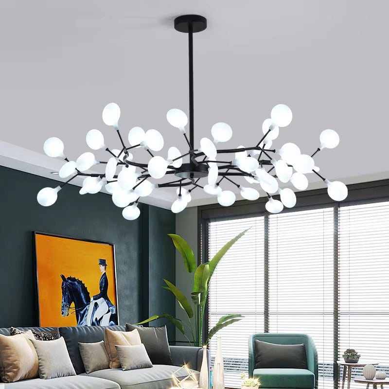 BrancheLumi™ – Lustre Créatif en Acrylique pour Salon