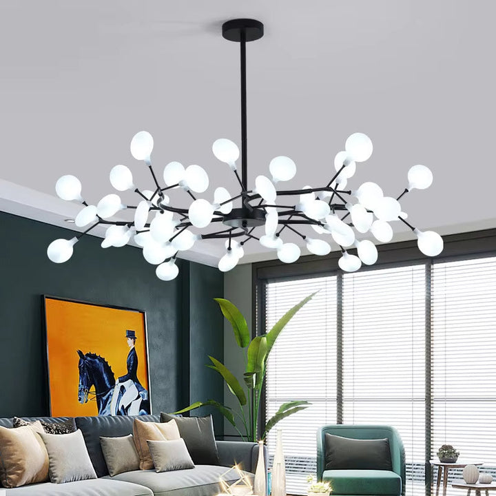 BrancheLumi™ – Lustre Créatif en Acrylique pour Salon
