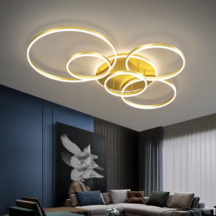 Éclat Nordique™ – Plafonnier Design en Anneau