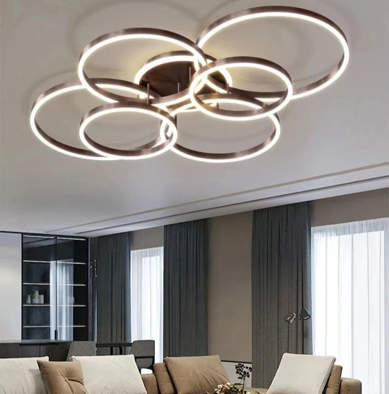 Éclat Nordique™ – Plafonnier Design en Anneau