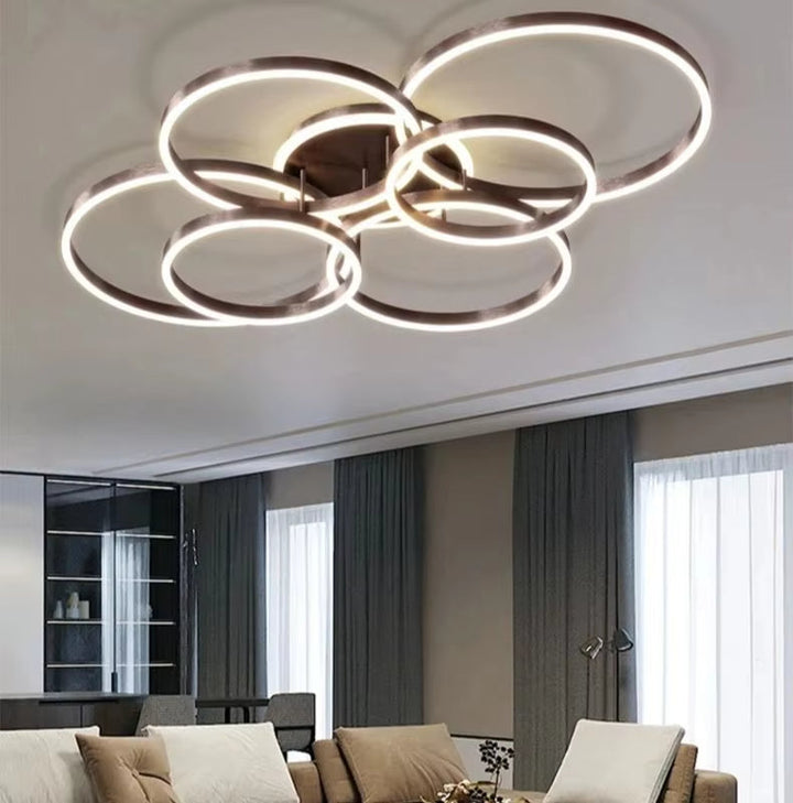 Éclat Nordique™ – Plafonnier Design en Anneau