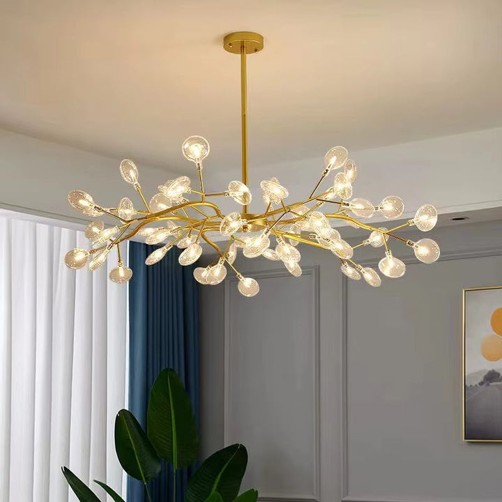 BrancheLumi™ – Lustre Créatif en Acrylique pour Salon