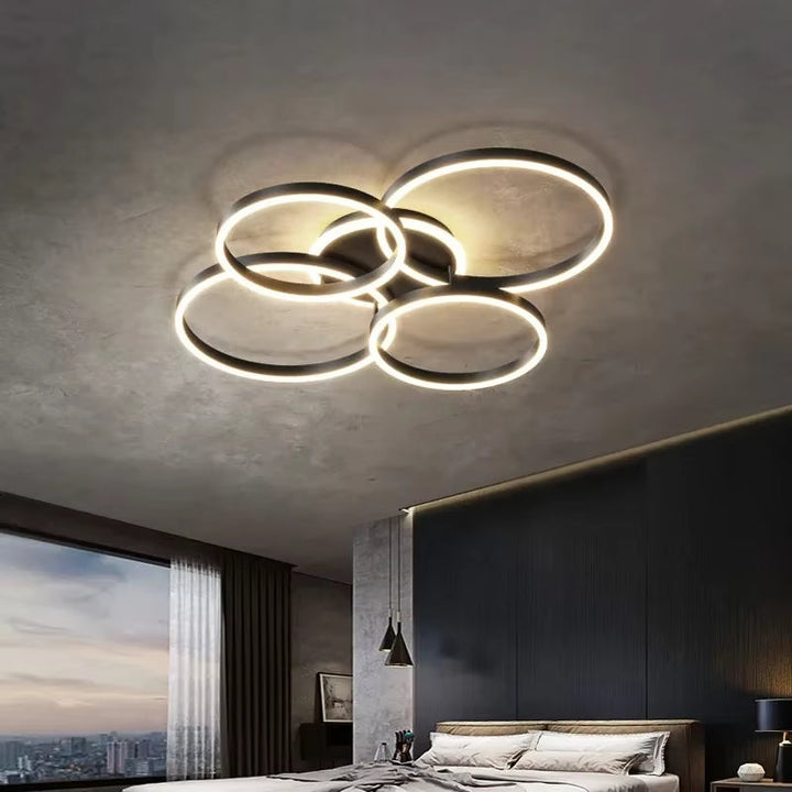 Éclat Nordique™ – Plafonnier Design en Anneau