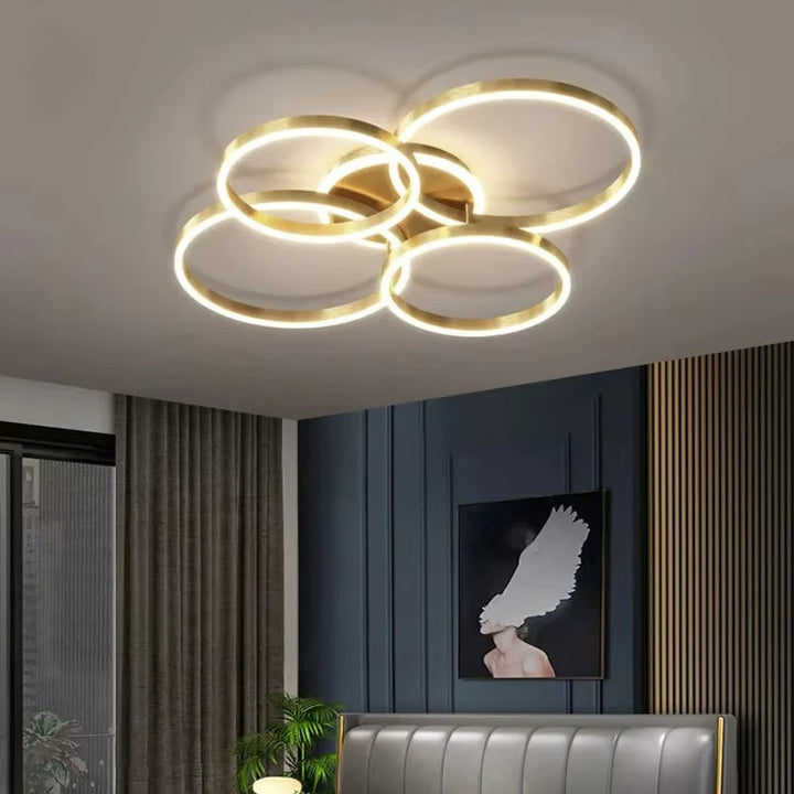 Éclat Nordique™ – Plafonnier Design en Anneau