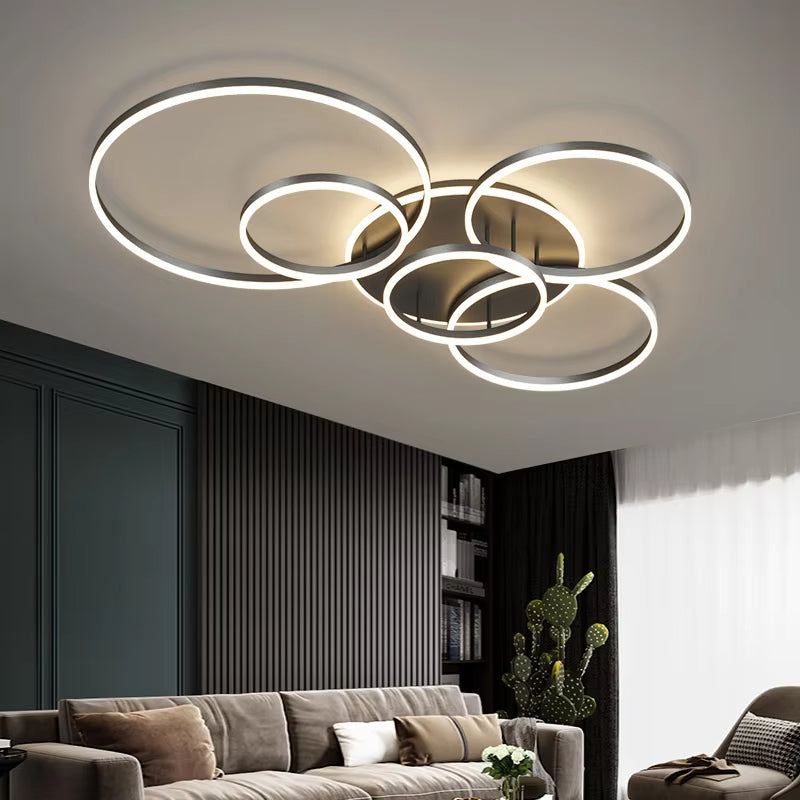 Éclat Nordique™ – Plafonnier Design en Anneau