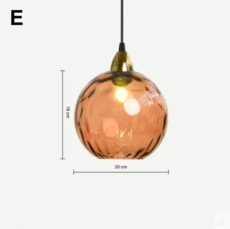 ClairOnda™ – Éclairage Sphérique au Verre Ondulant