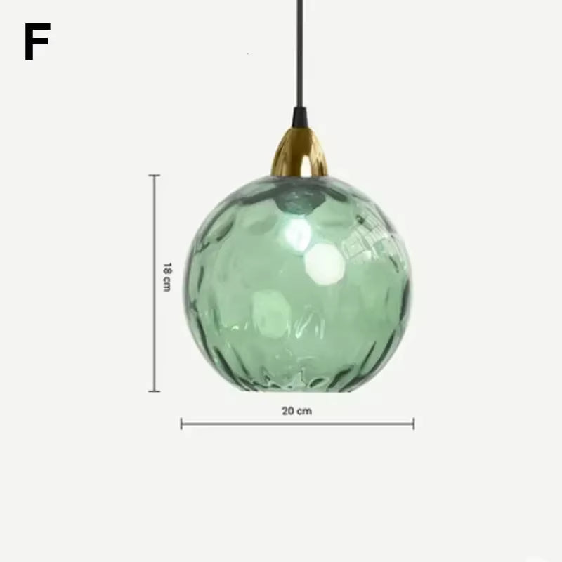 ClairOnda™ – Éclairage Sphérique au Verre Ondulant