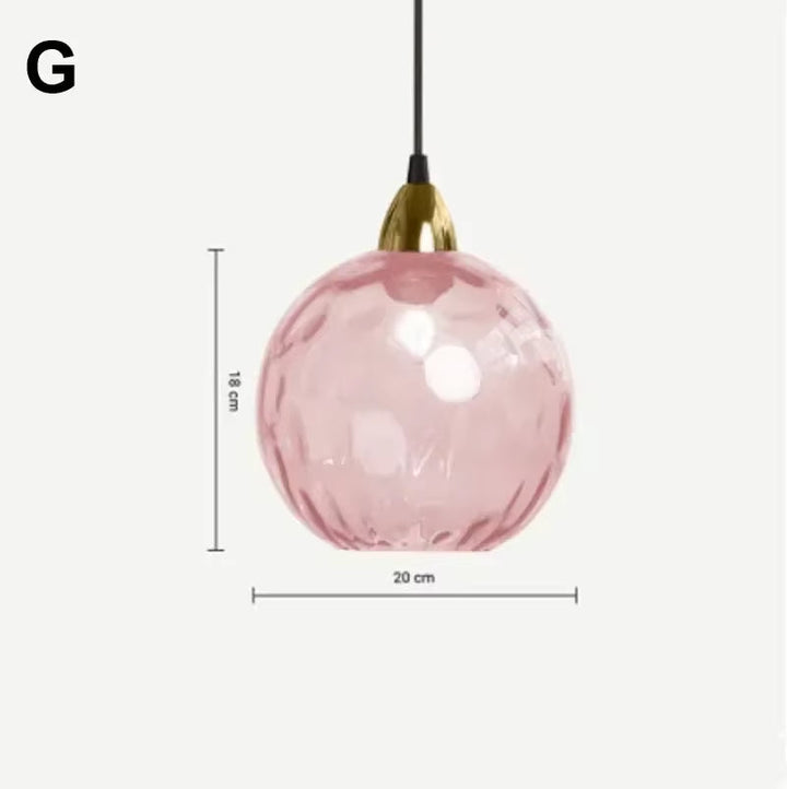 ClairOnda™ – Éclairage Sphérique au Verre Ondulant
