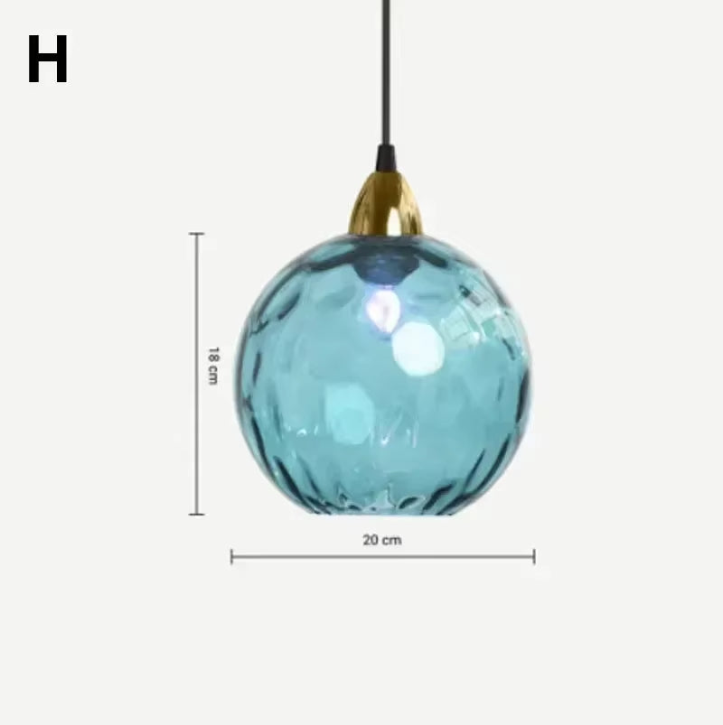 ClairOnda™ – Éclairage Sphérique au Verre Ondulant