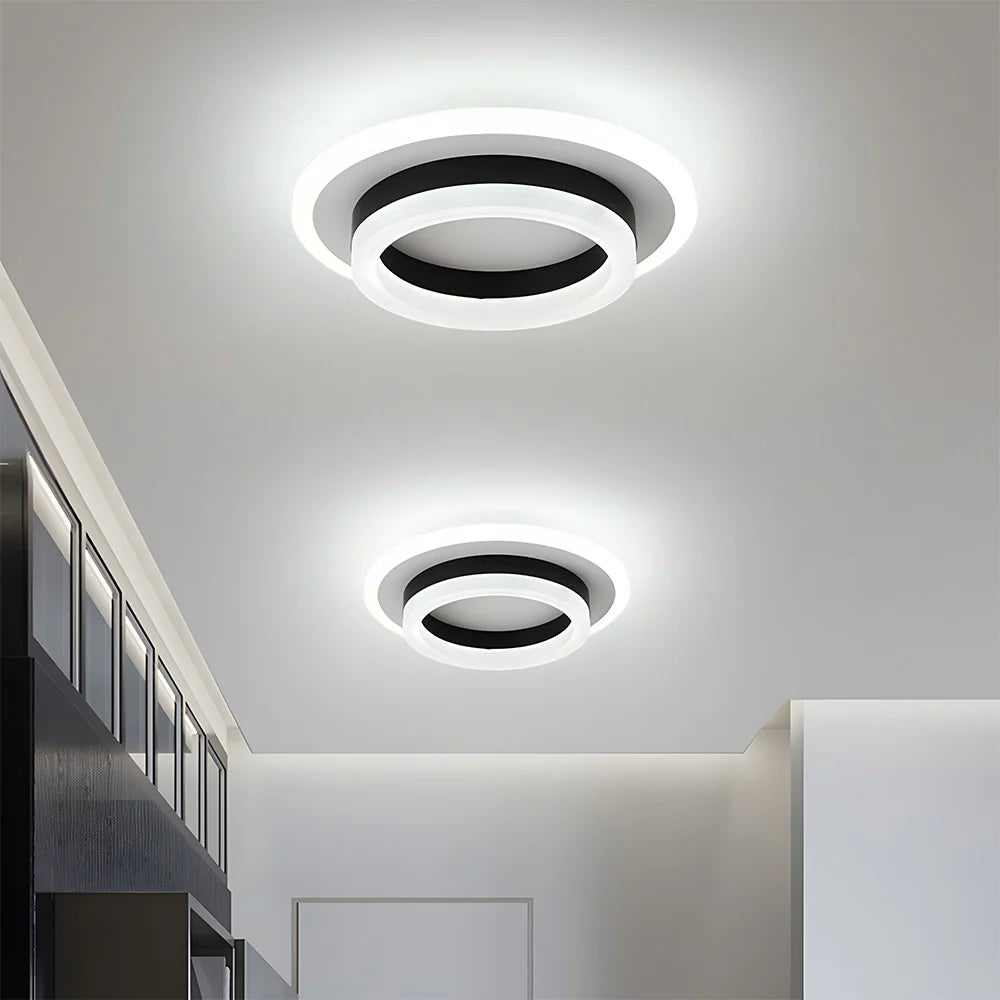 LumiCarré™ – Éclairage de Plafond Carré au Style Moderne