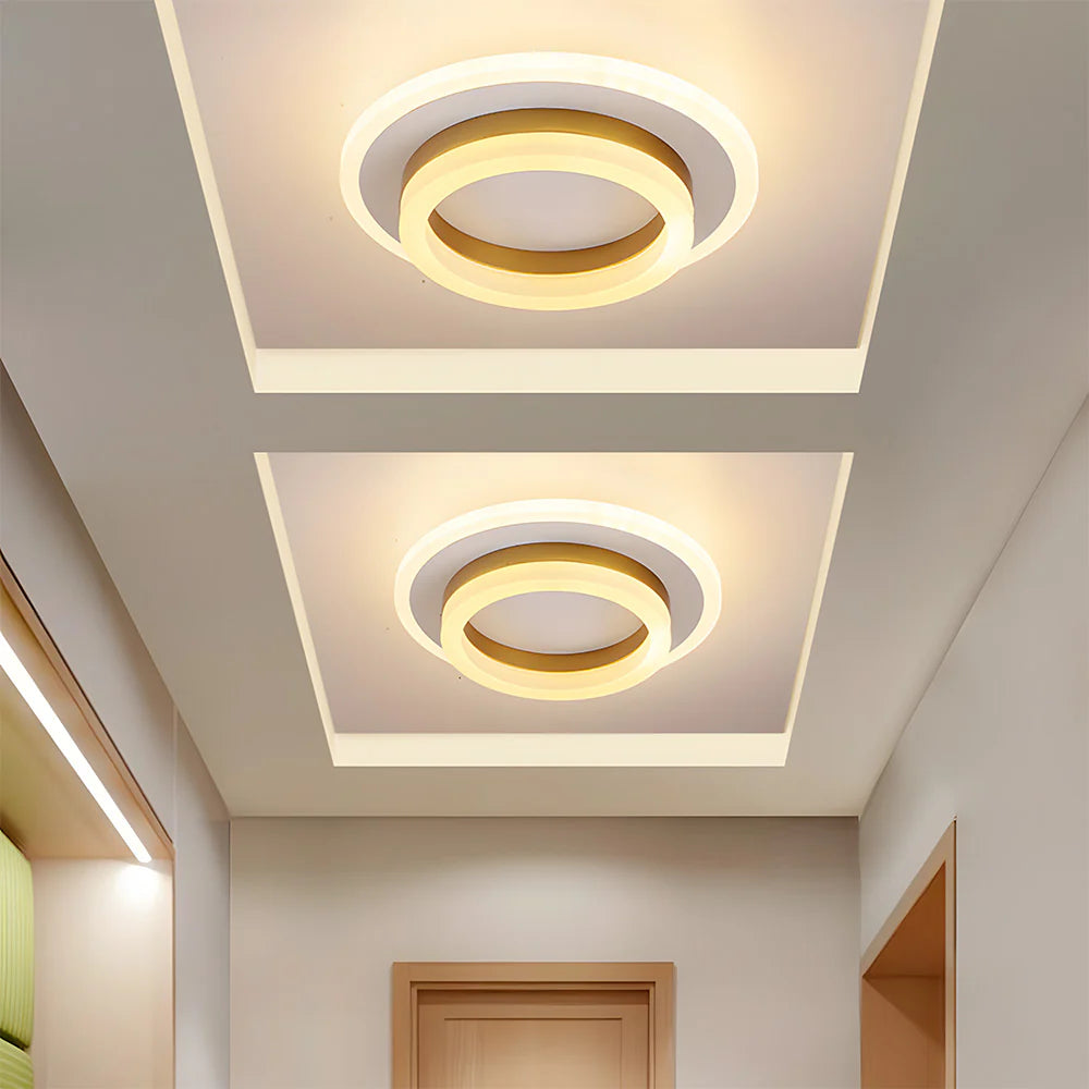 LumiCarré™ – Éclairage de Plafond Carré au Style Moderne