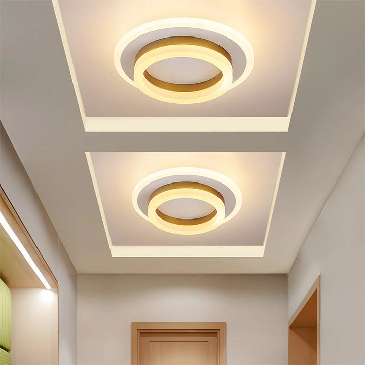 LumiCarré™ – Éclairage de Plafond Carré au Style Moderne
