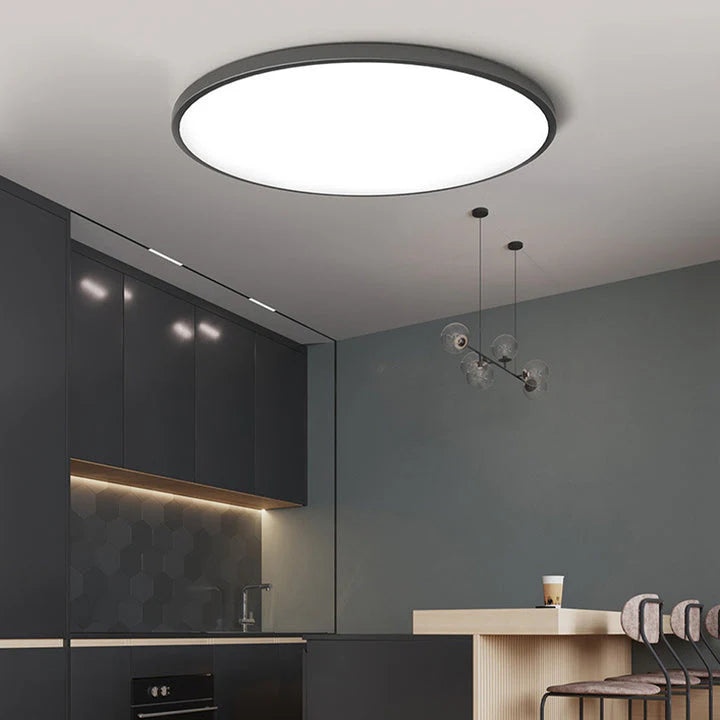 LumiZen™ – Éclairage de Plafond Rond et Épuré