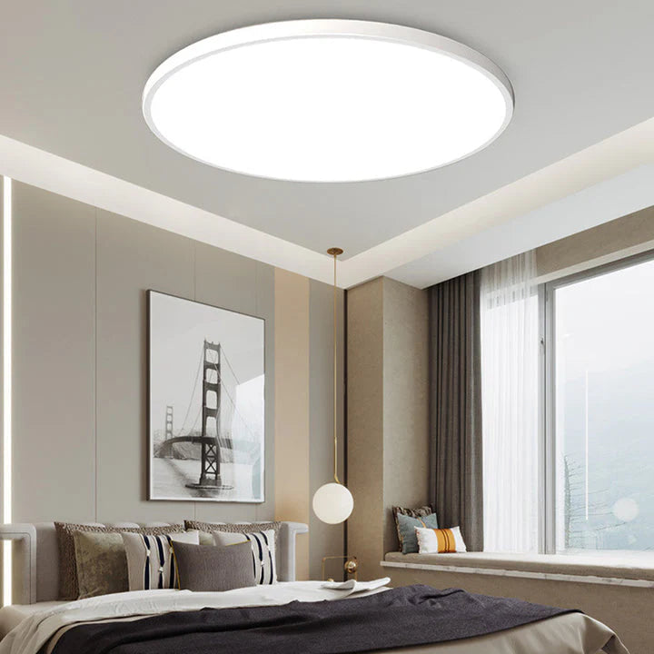 LumiZen™ – Éclairage de Plafond Rond et Épuré