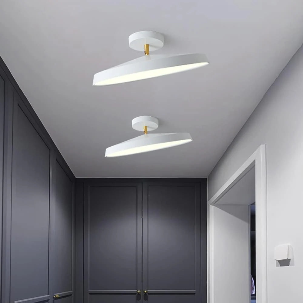 ZenHalo™ – Luminaire Rond Minimaliste et Élégant